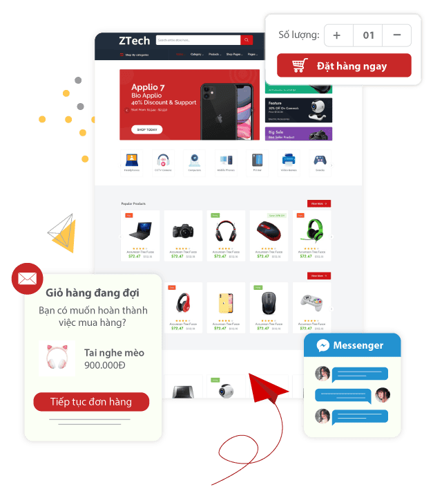 Thiết kế web giá rẻ, giúp tối ưu hóa SEO và thu hút khách hàng hiệu quả.