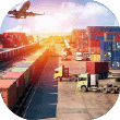 Container hàng hóa tại cảng biển, hoạt động vận chuyển quốc tế hiệu quả.